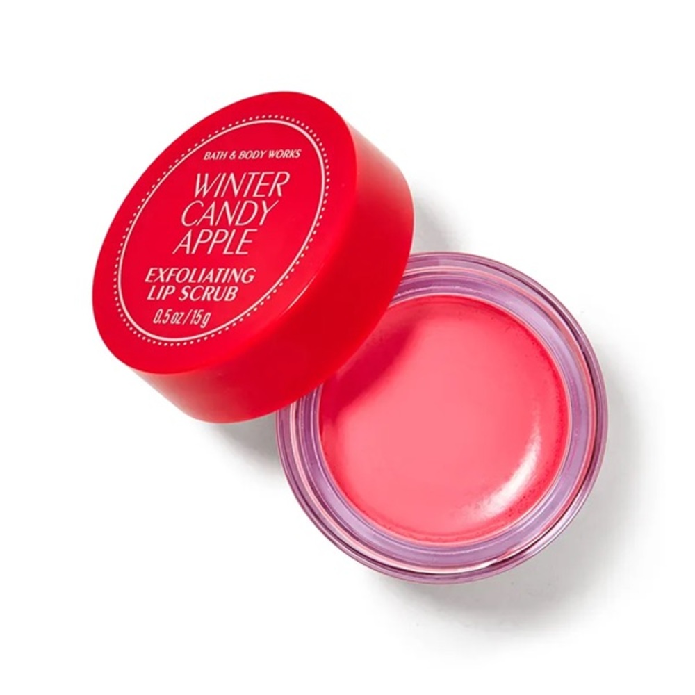 Bath & Body Works Winter Candy Apple Exfoliating Lip Scrub 0.5 oz
